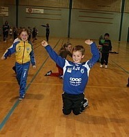 Minihåndball i Orklahallen