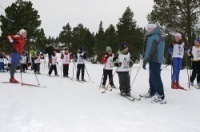 Skileik i Ulvåsen.