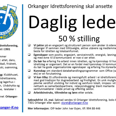 Stilling ledig 1