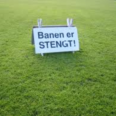 banen er stengt
