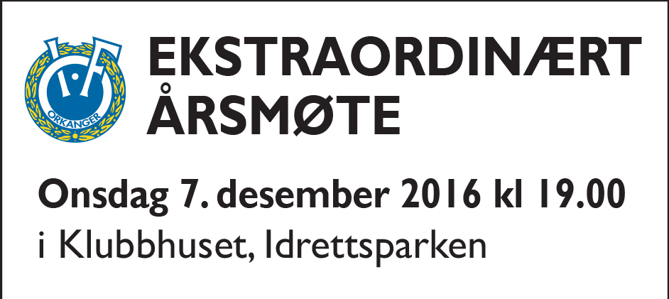 Ekstraordinaert arsmote OIF