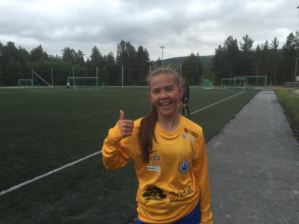 Malscorer Anneli Hellandsjo